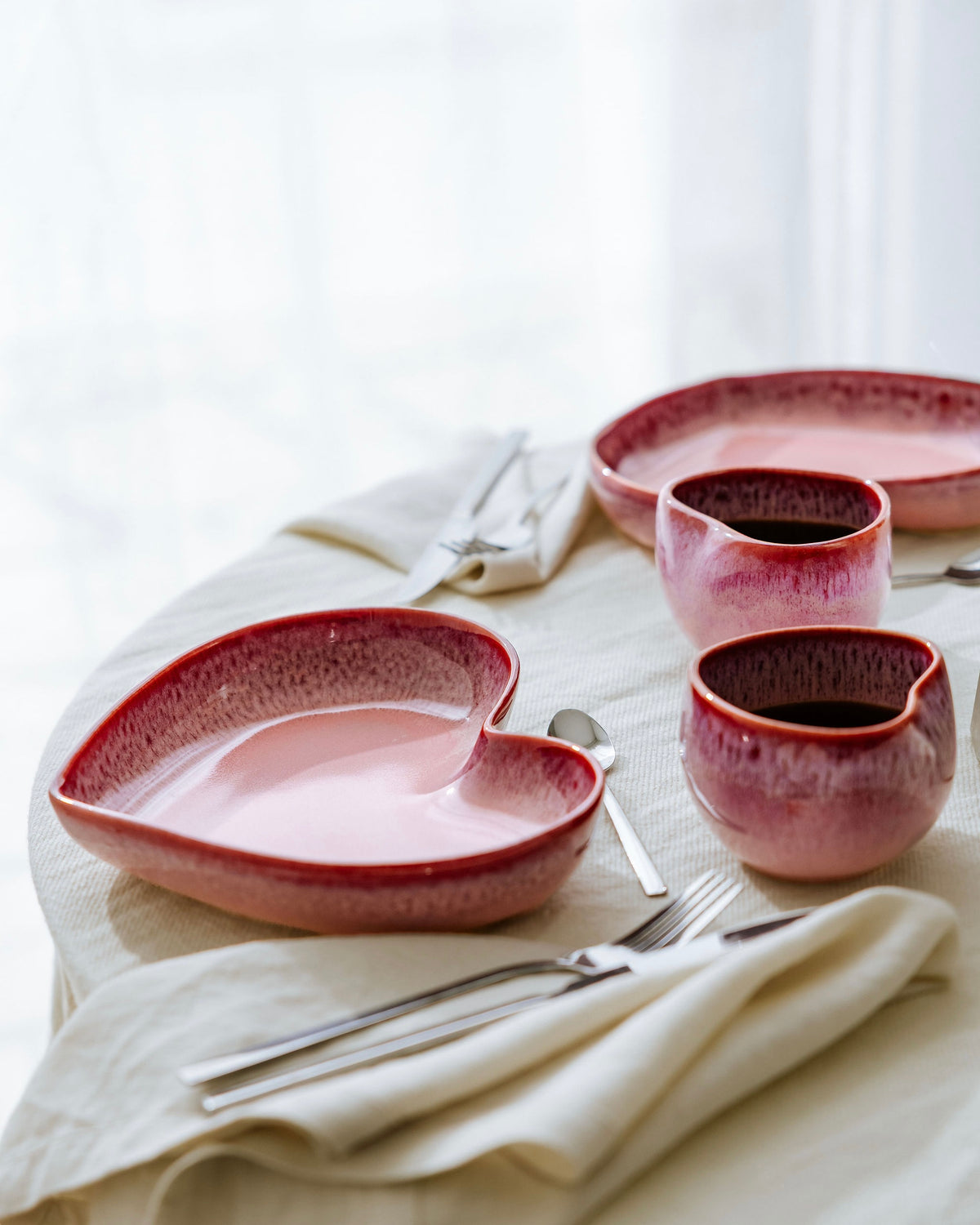Amora Becher Rosa
