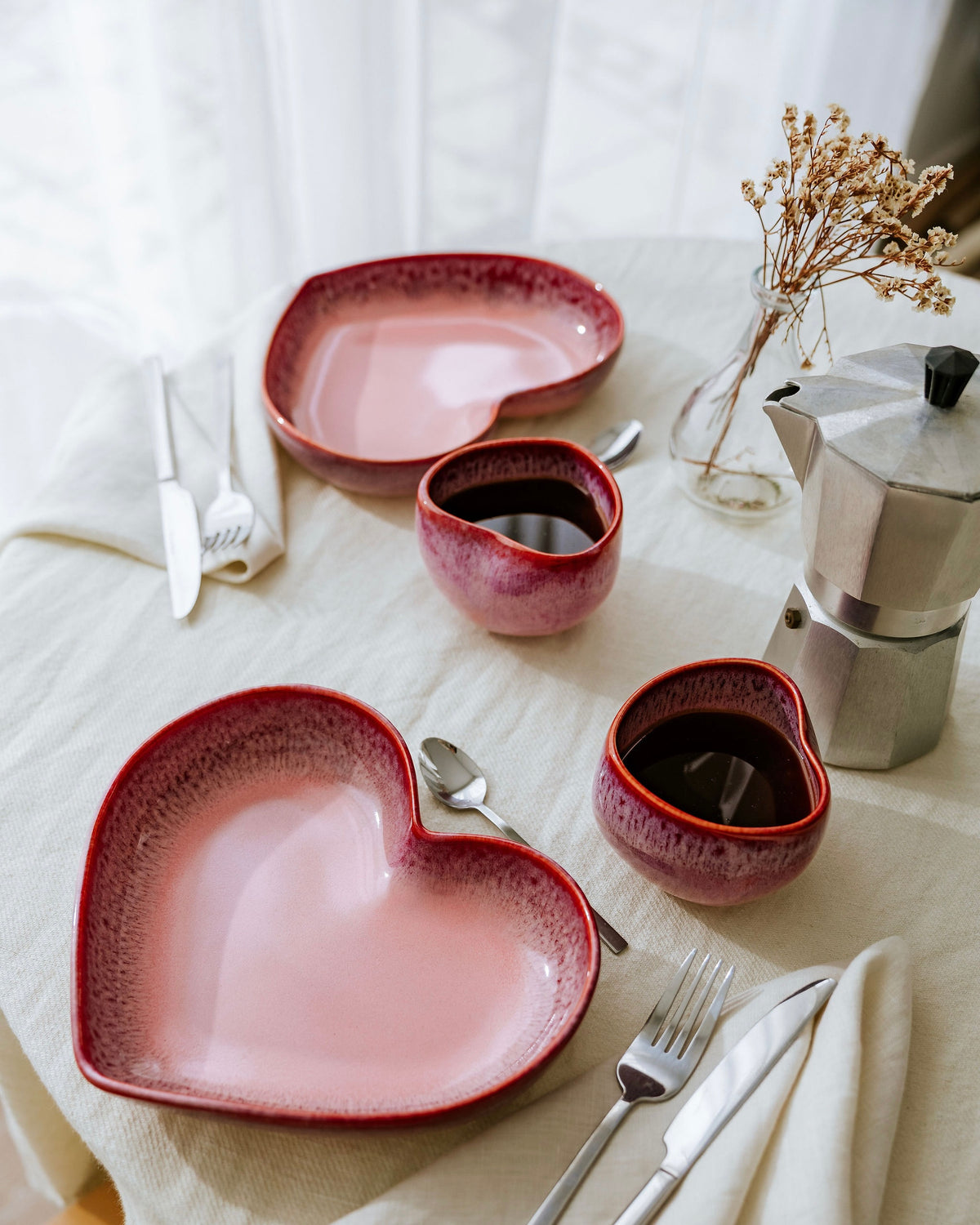 Amora Becher Rosa