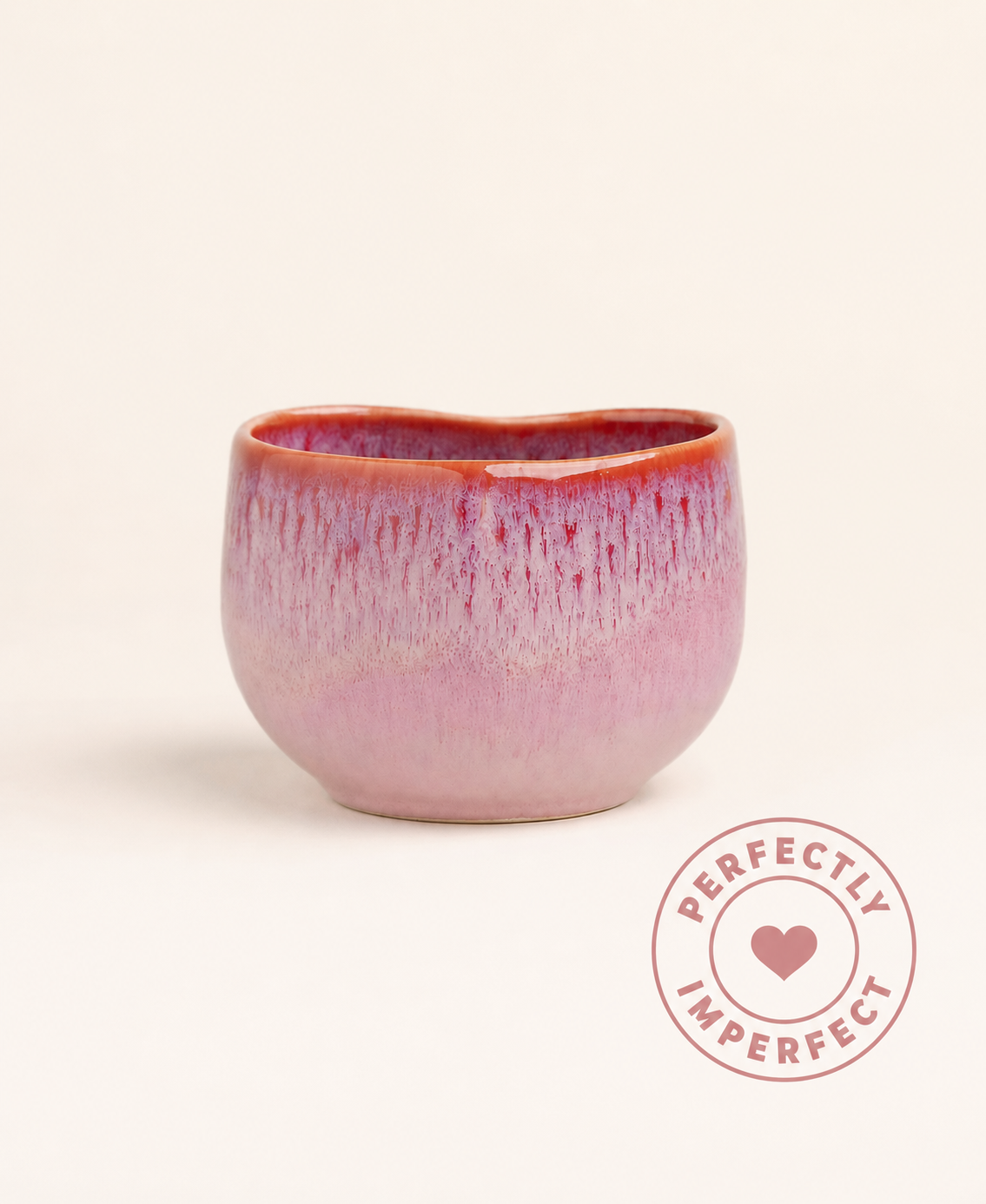 Amora Becher Rosa Imperfections