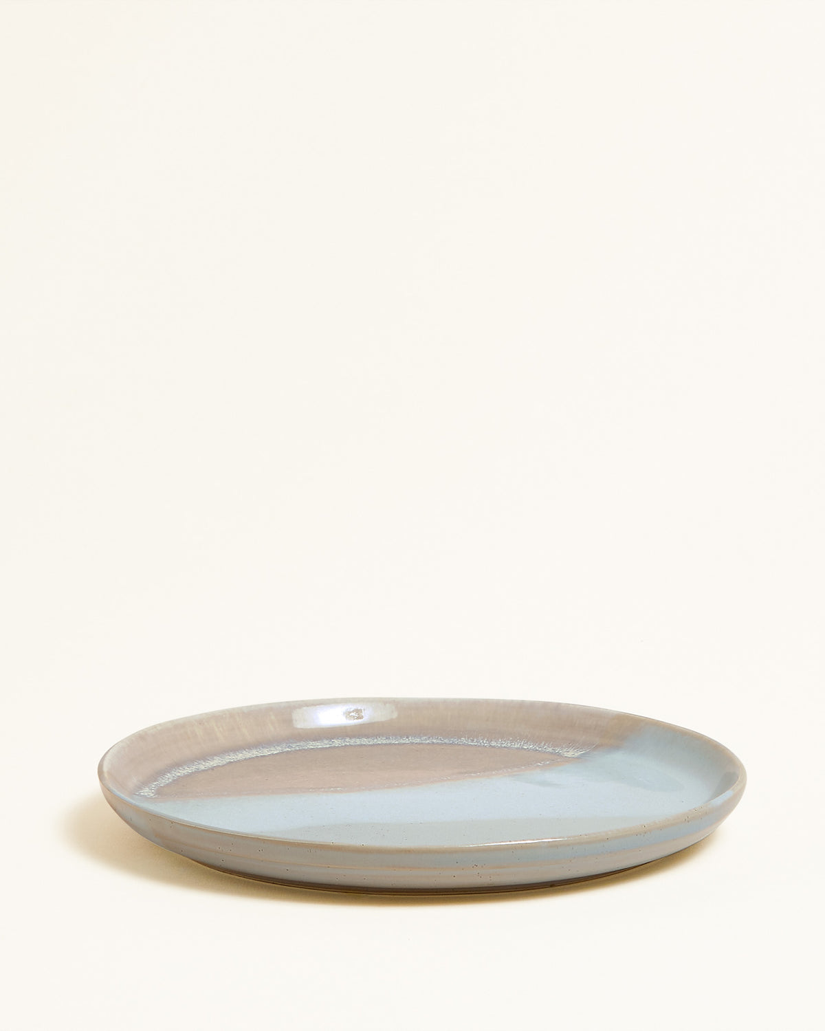 Aurora Plate Large Aqua