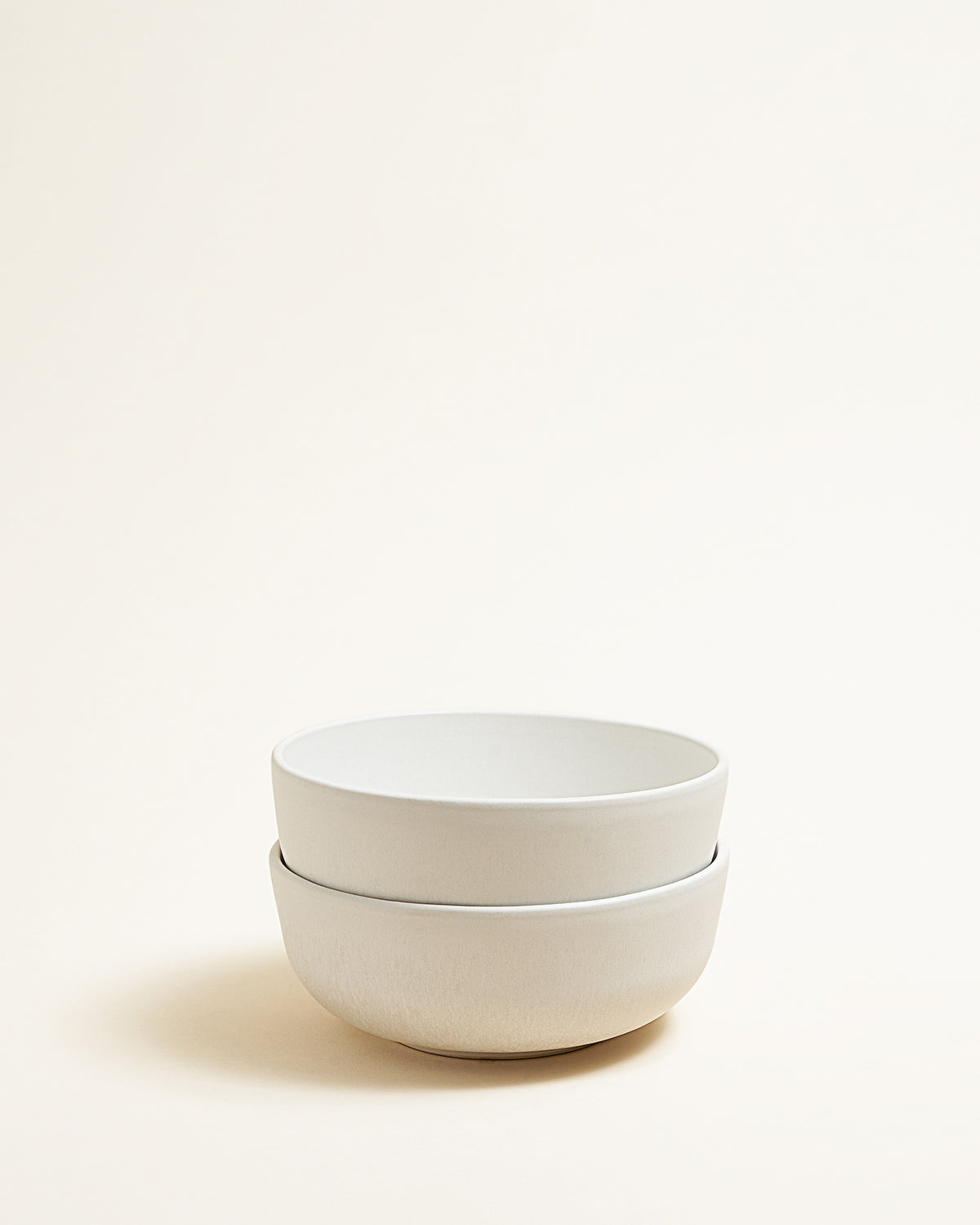 Faro bowl medium matt white