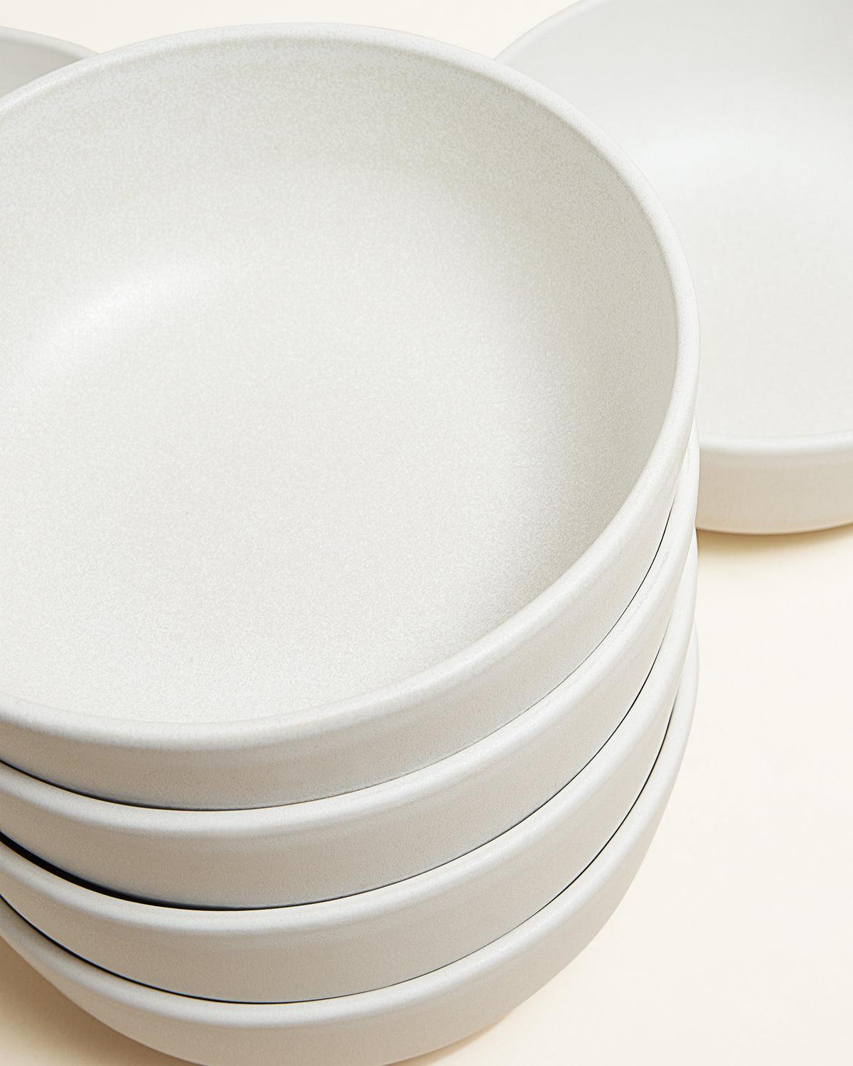 Faro bowl medium matt white