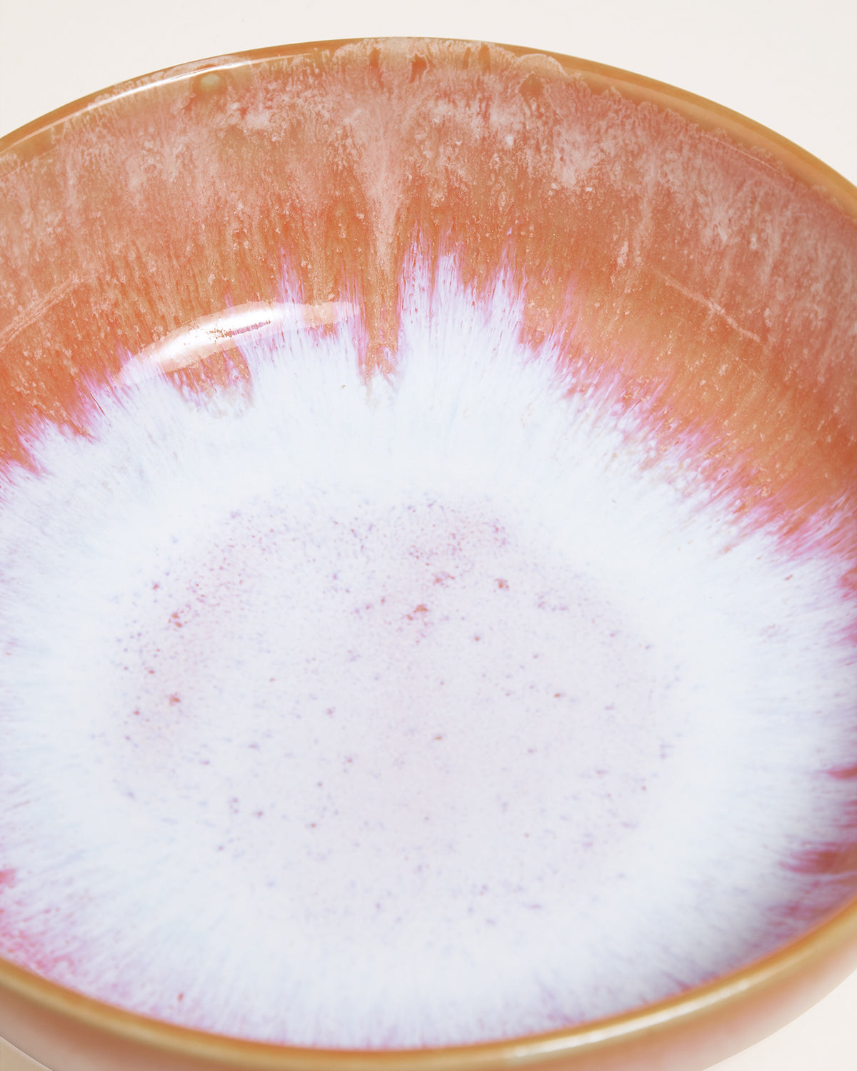 Évora pasta plate small coral pink