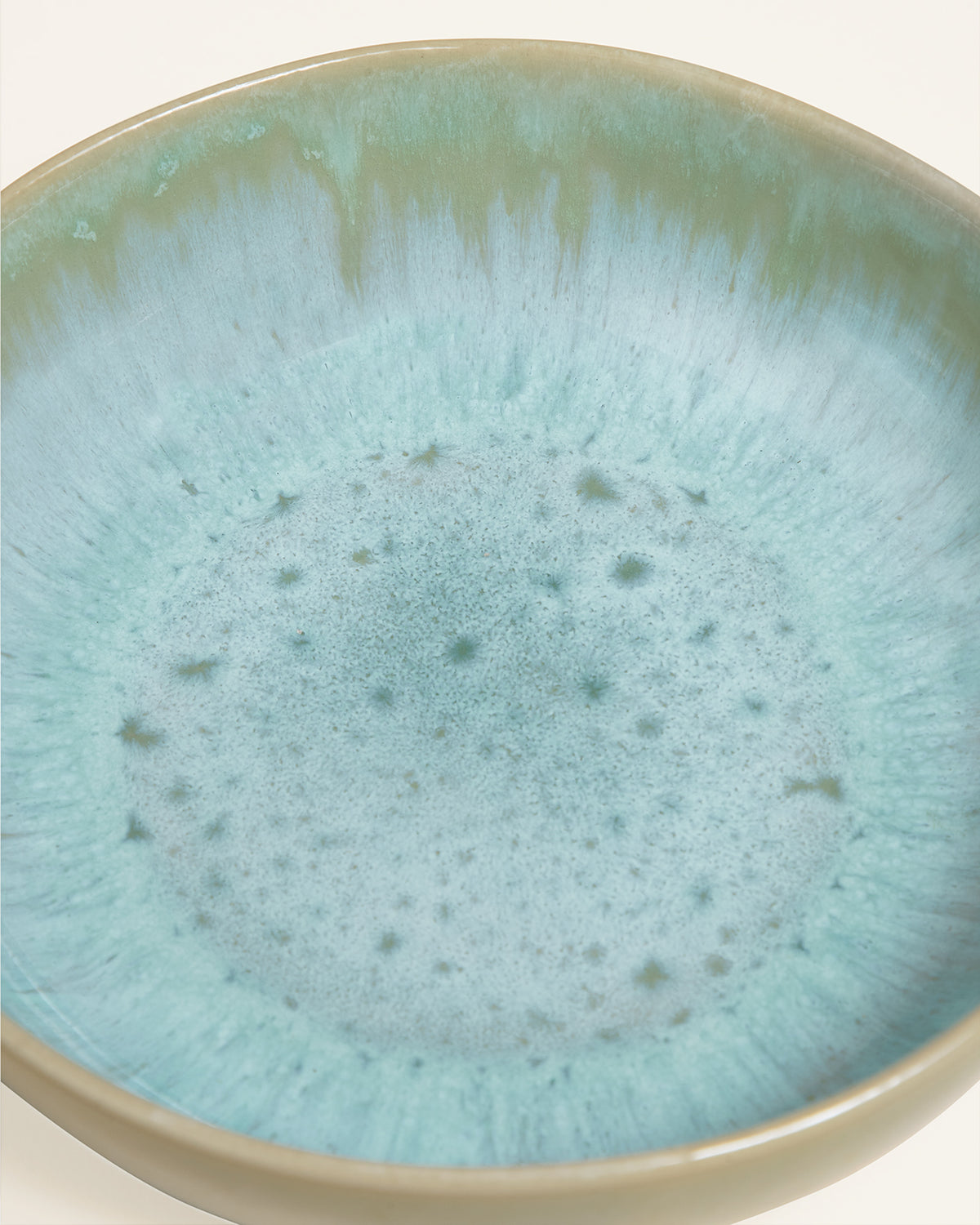 Évora pasta plate small mint green