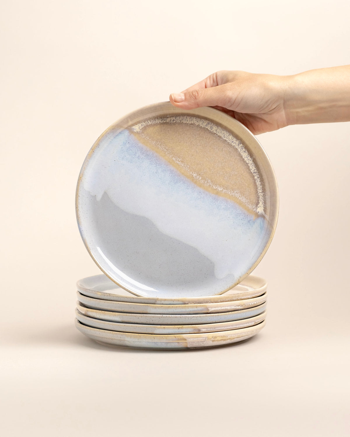 Aurora Geschirrset Aqua 12-teilig