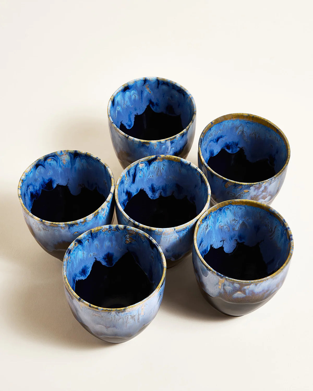 Lino Geschirrset Deepseablue 18-teilig