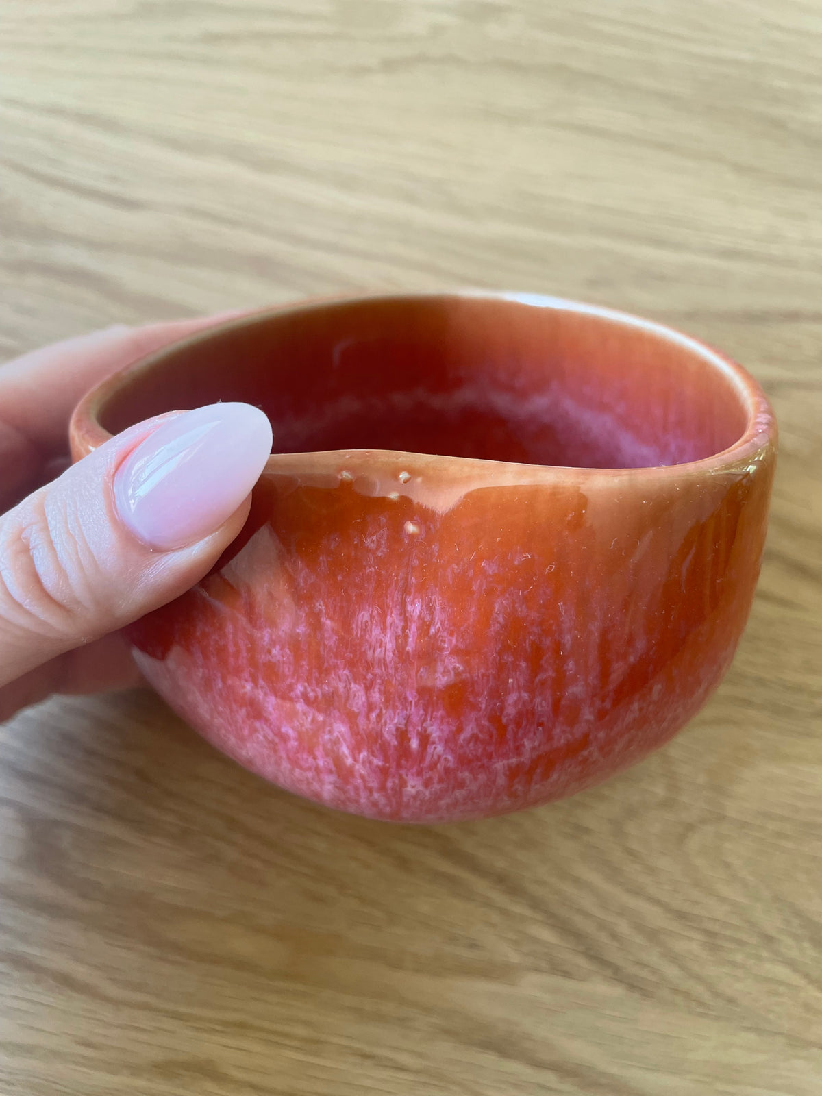 Amora Becher Coral Imperfections