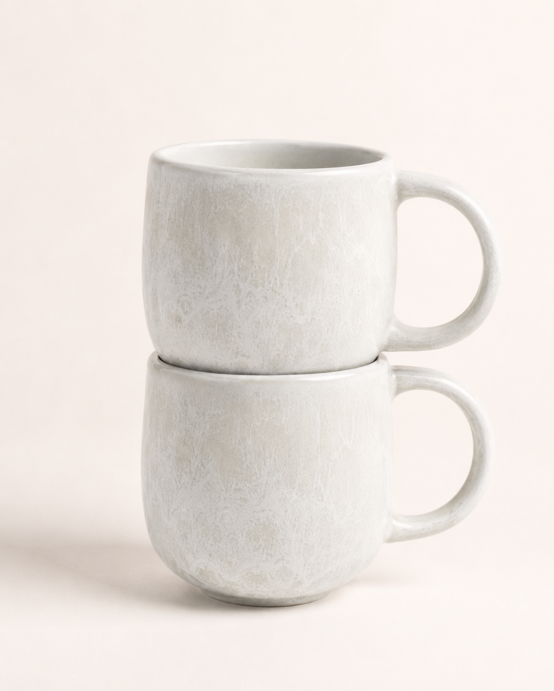 Doce Tasse Mattweiß Creme