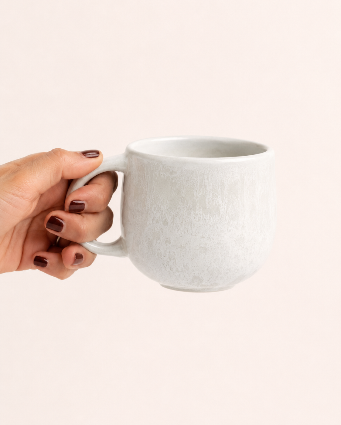 Doce Tasse Mattweiß Creme