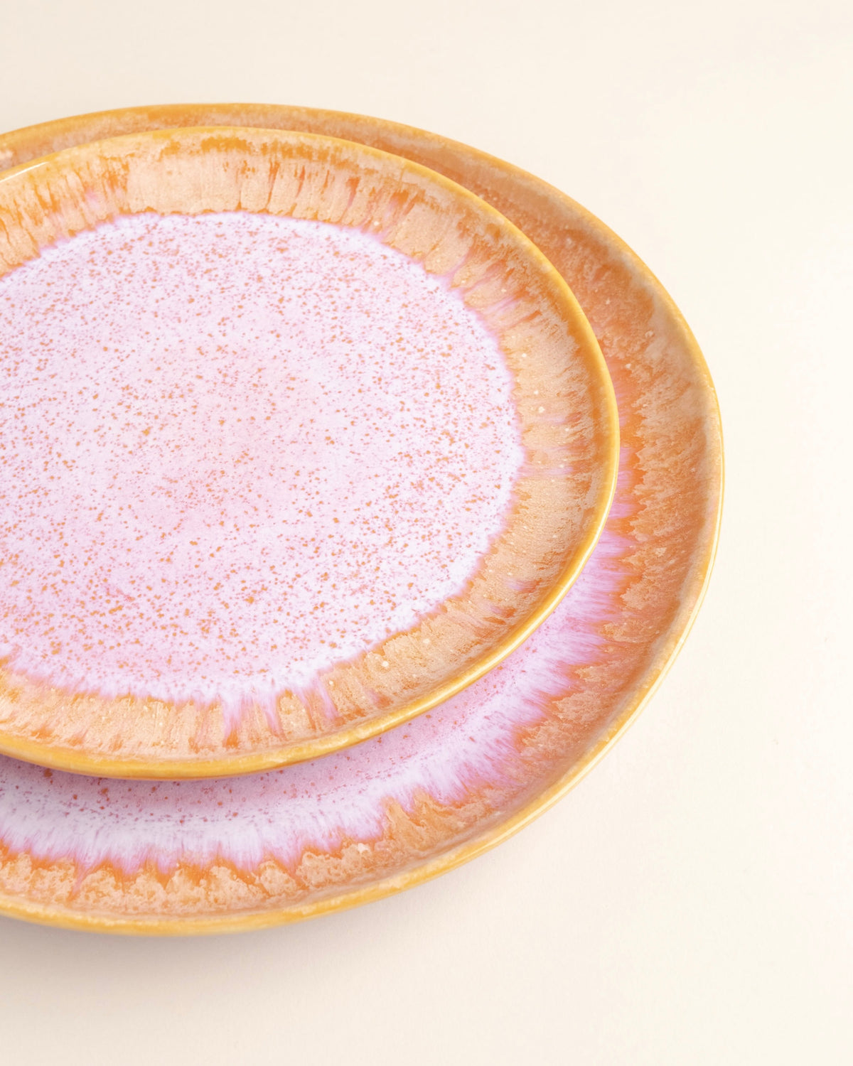 Évora tableware set Coral Pink 12-piece