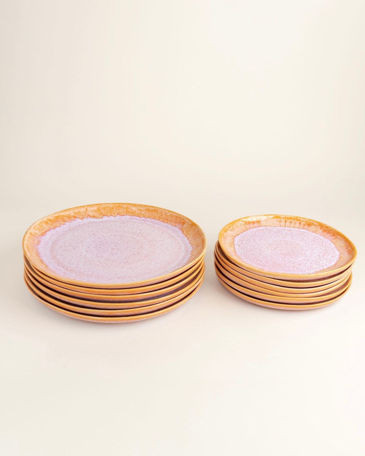 Évora tableware set Coral Pink 12-piece