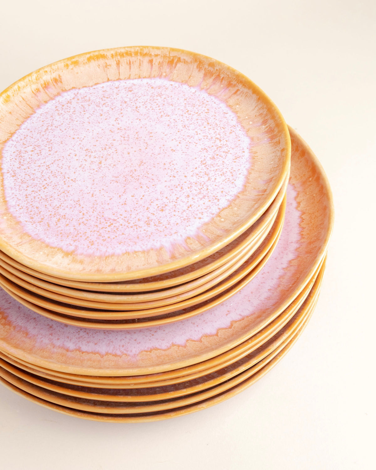 Évora tableware set Coral Pink 12-piece