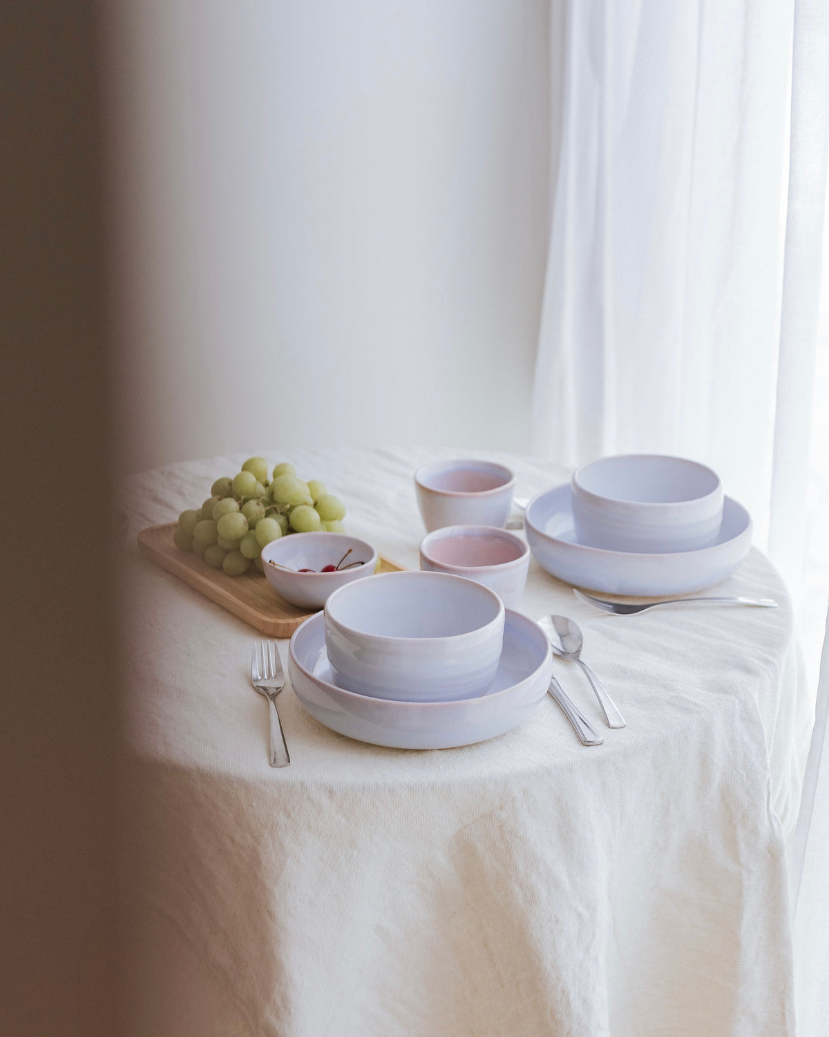 Paraíso Geschirrset Lilac 12-teilig