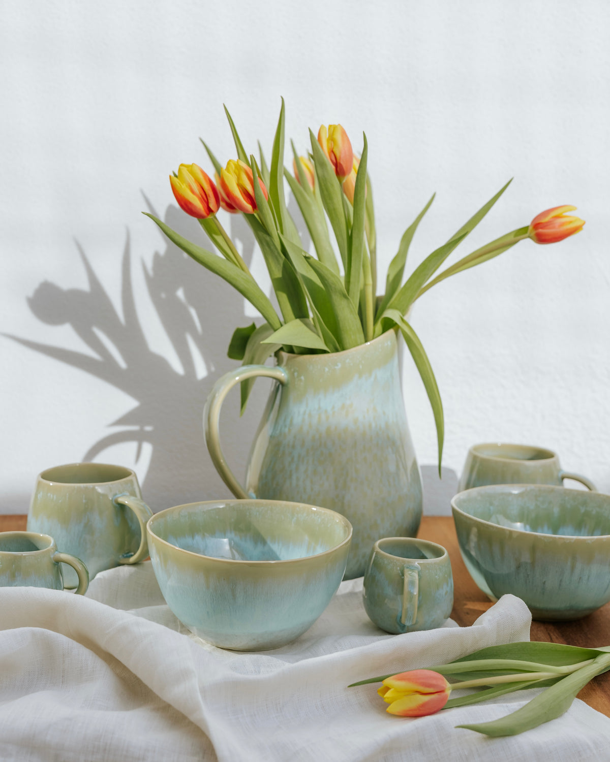 Évora Jug Mint Green