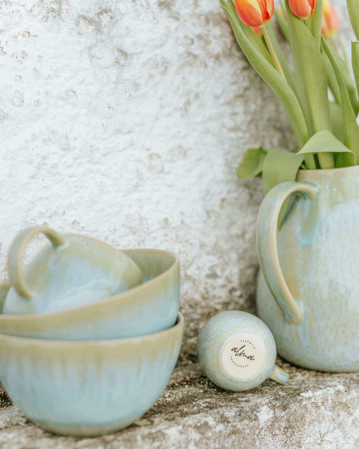 Évora Jug Mint Green
